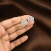Diamond Finish Earrings
