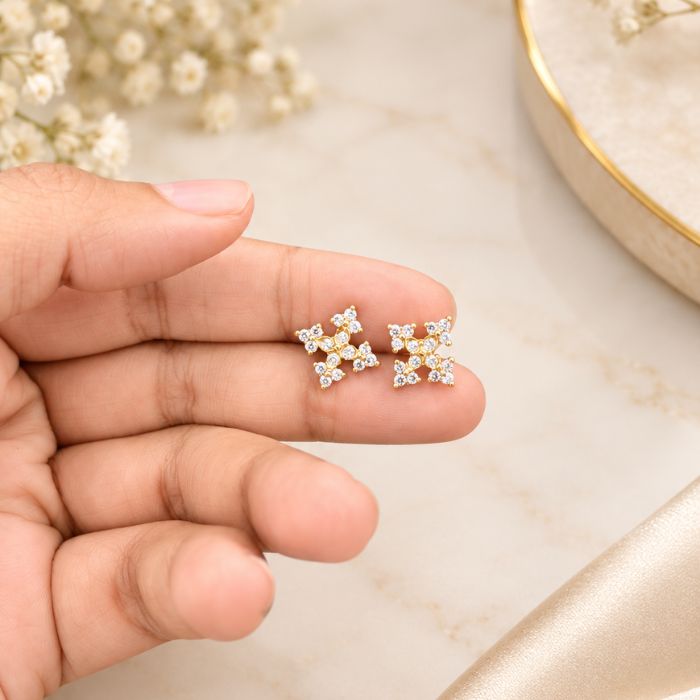 Diamond Replica Studs