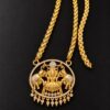 Gold Plated Dollar Chain
